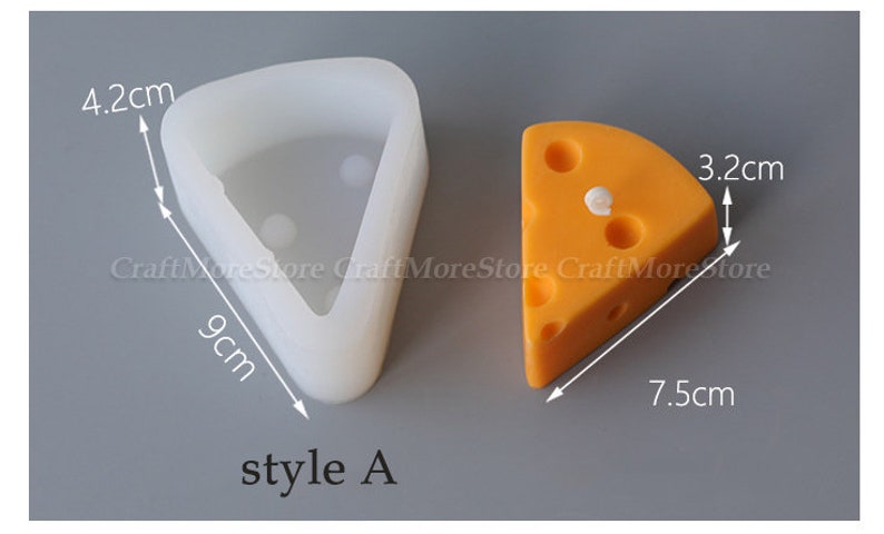 3D cheese candle mold-Silicone candle Mold-Candle molds for beewax-Aromatherapy candle mold-Aroma stone mould-Silicon baking chocolate mold