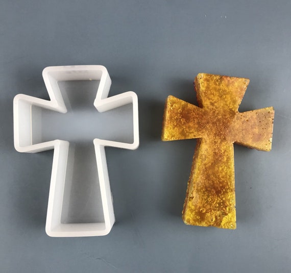 Large Cross Candle Mold – Silicone Candle Making Kit For Unique DIY Cross Candles