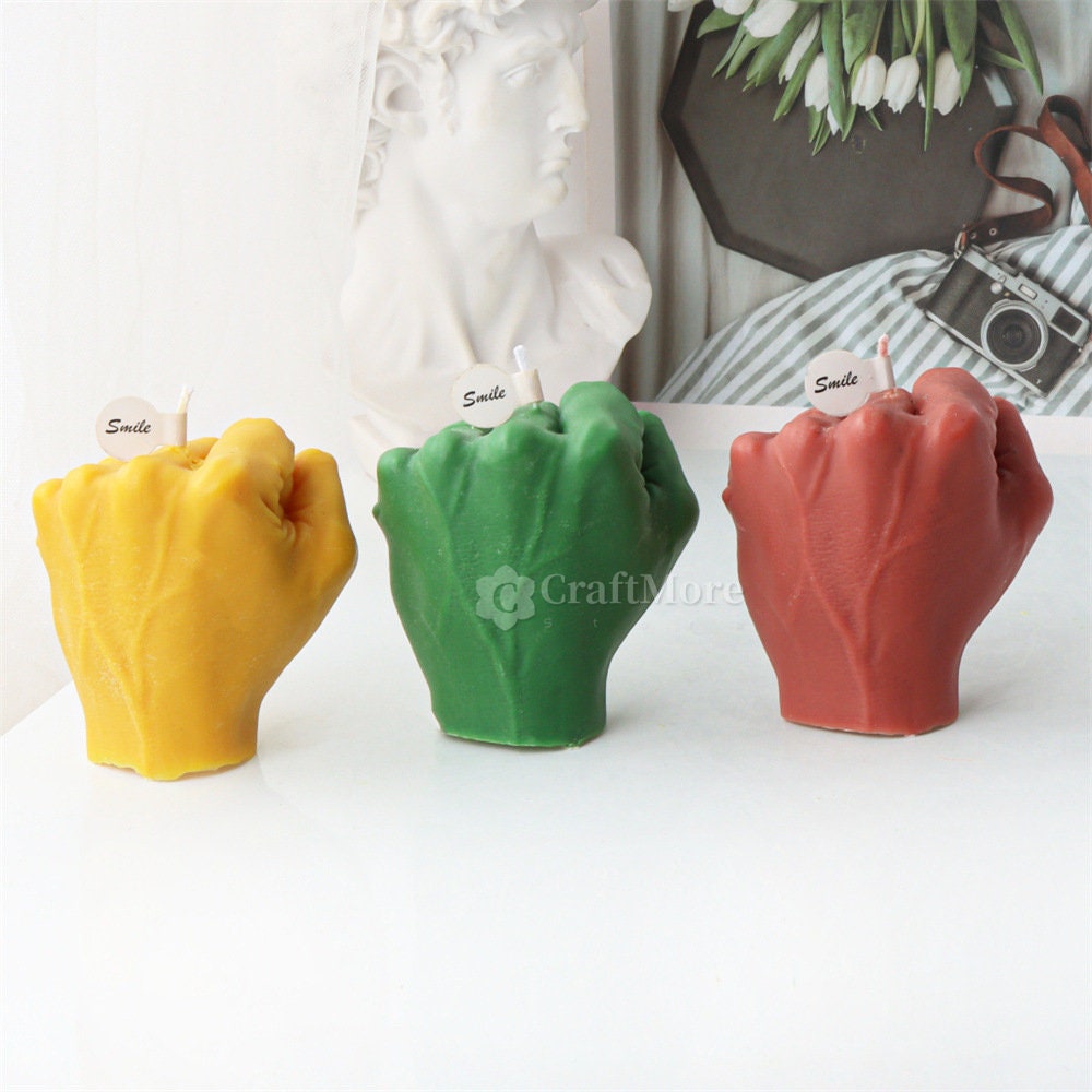 Moules à Bougies En Silicone, Moules à Bougie Faits à La Main