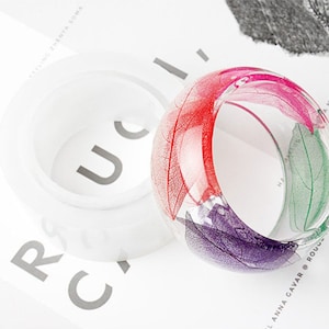 Silicone bracelet mold - Flexible resin bangle molds - Resin bracelet molds - 54-62mm Size bracelet mould for jewelry craft diy