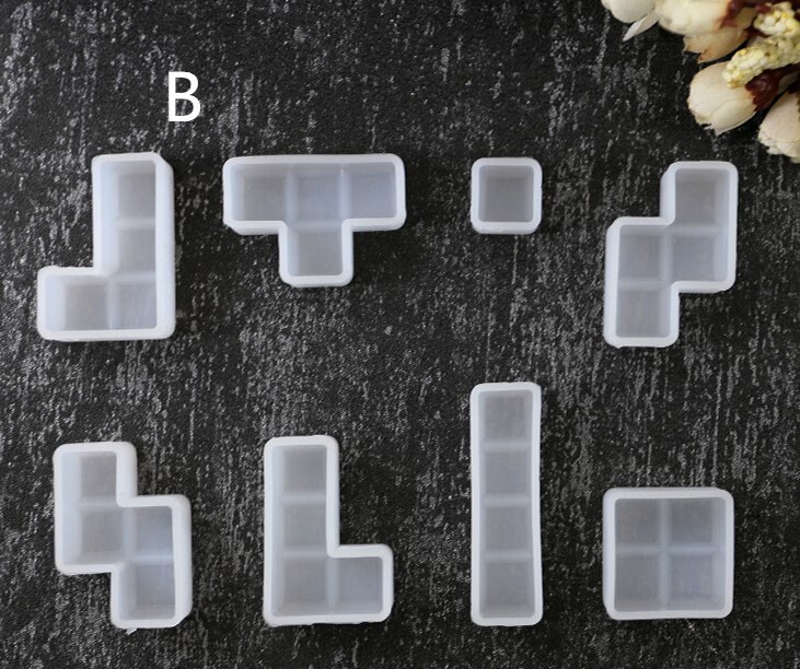 tetris resin mold