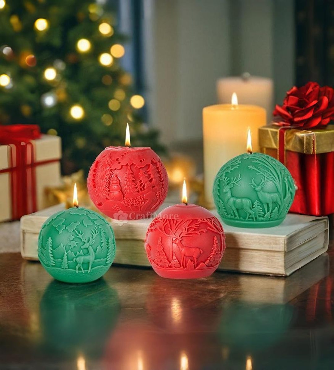 Moule En Silicone Pour élan De Noël, élan, Moule En Silicone, Moule à