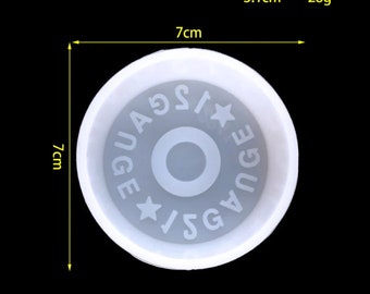 12 moules de fraîcheur de voiture GAUGE pour perles aromatiques - Coffre-fort au four - Moules en résine époxy - Moules à bougies - Moules à savon
