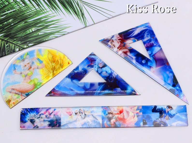 Student Ruler Silicone Mold Triangle Ruler Epoxy Resin Mold - Etsy