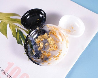 Plate Resin Mold-Mickey Head Shape Dish Silicone Mold-Jewelry Holder Plate Mold-Dish Silicone Mold-DIY Resin Jewelry Tray Mold-Resin Art