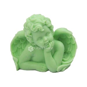 Cute angel Candle Mold-Silicone candle Mold-Aromatherapy candle mold-Aroma stone mold-Angel resin molds-Silicone plaster mold