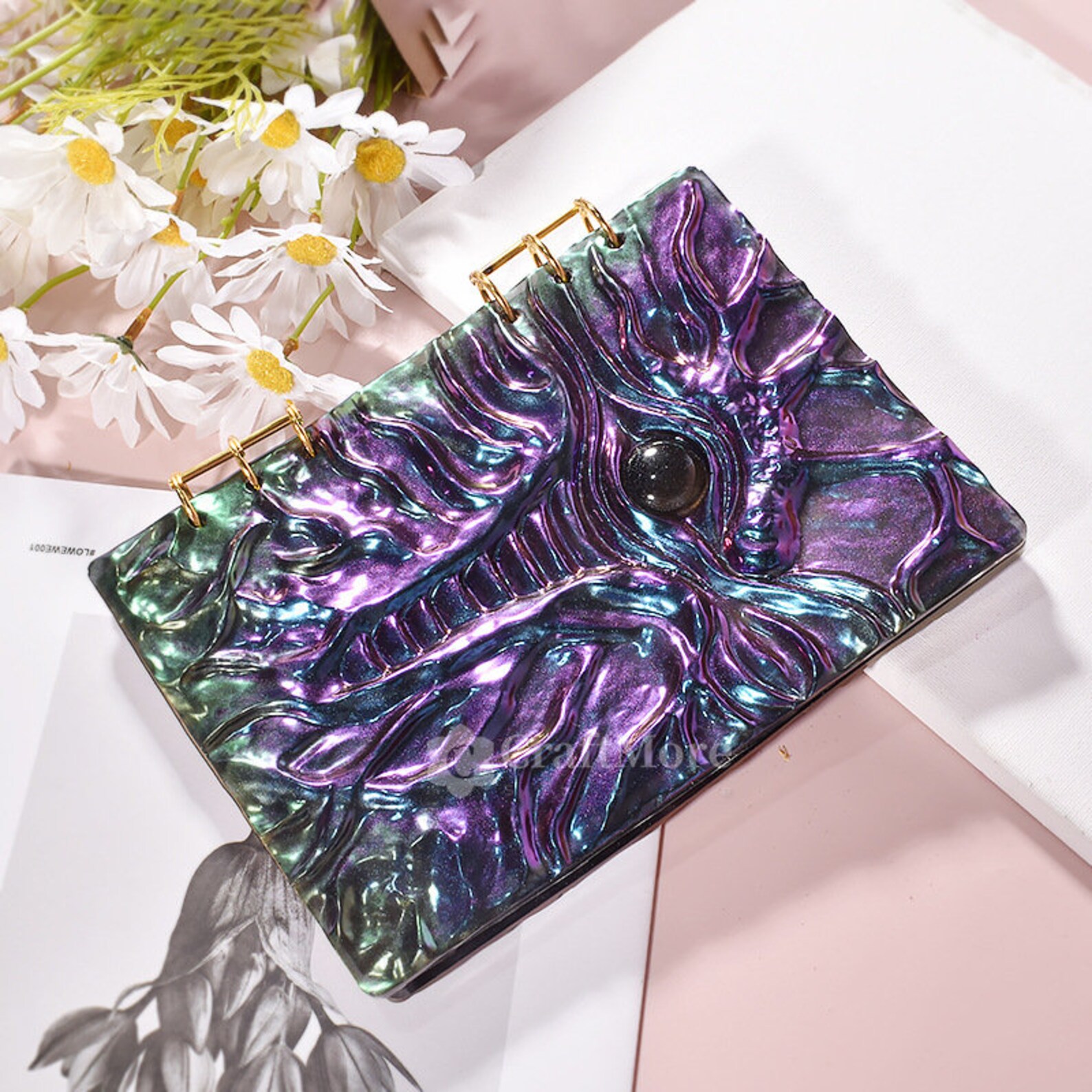 Cthulhu Style Demon Eyes Notebook Cover Mold-silicone Notebook Cover ...