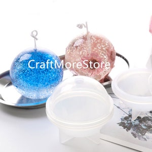 20,30,40,50,60mm ball silicone mold, DIY resin mold, Aromatherapy candle mold,Ball Jewellery mold, DIY silicone mould