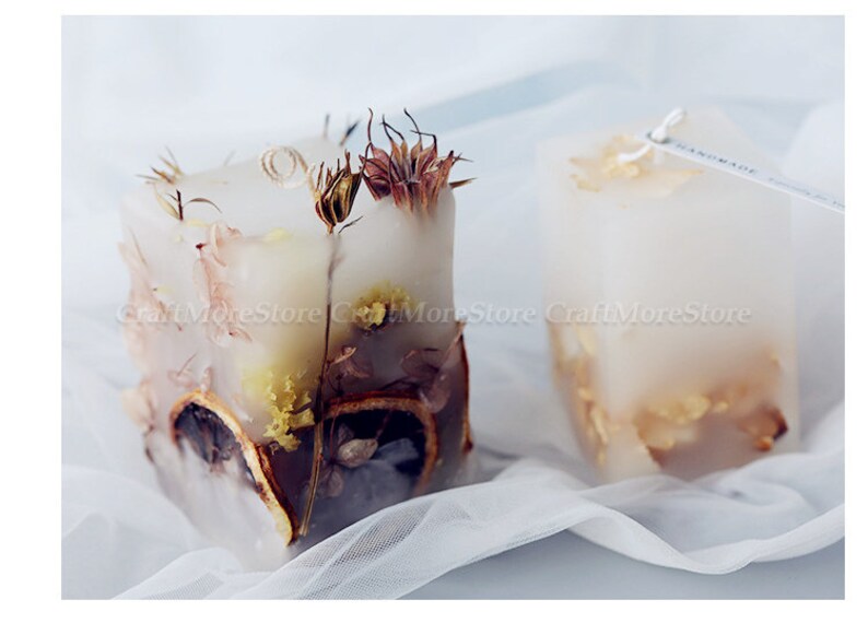 4 styles Square cylinder Candle MoldAcrylic candle MoldCandle molds