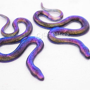 Silicone snake earring mold-Earring silicong mold for Resin jewelry DIY-Snake shape pendant mold-Jewelry Earring Resin Molds