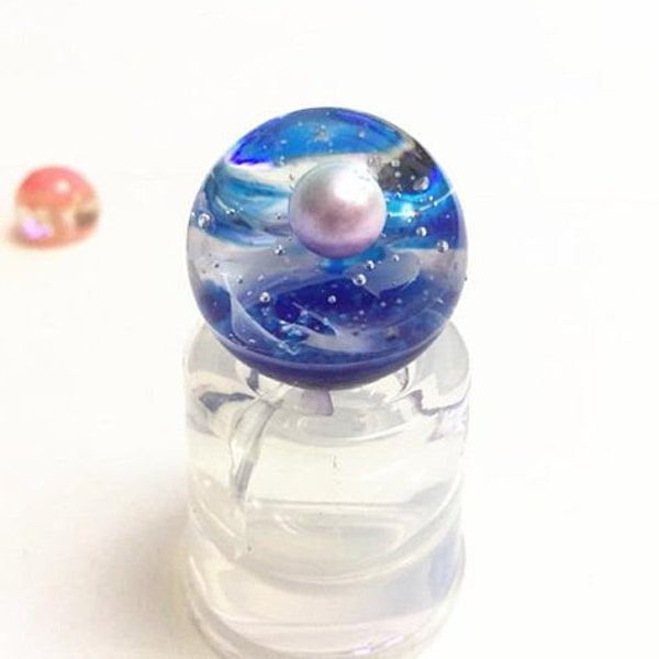 Resin Ball Pendant Etsy