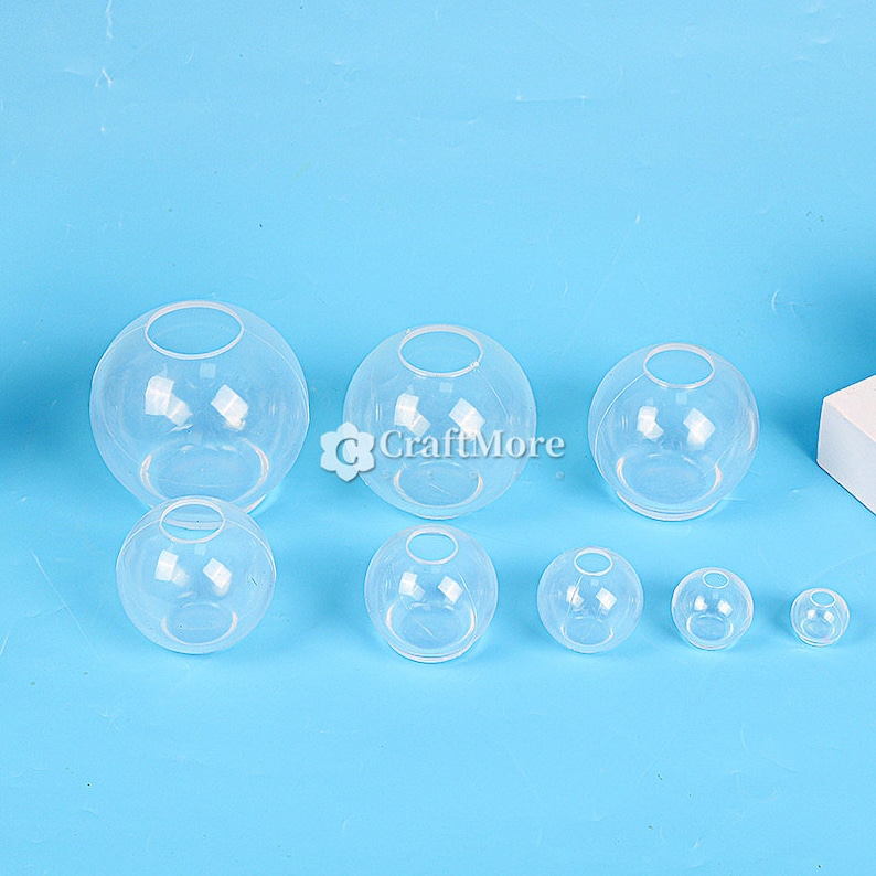 High Transparent Sphere Resin Moldssilicone Sphere Mold9 Etsy