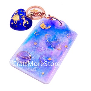 Kaart te dekken siliconen schimmel - decoratie Hars Mold - Sleutelhanger decoratie ambachtelijke mal - Epoxy Hars sieraden schimmel -Bus kaart siliconen mallen