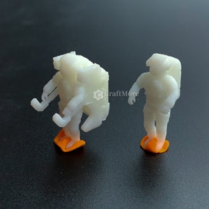 3D Astronaut Model-Mini Astronaut Model Fillers For Silicone Mold-Astronaut Filling Materials for Epoxy Resin Mold-DIY Micro Landscape Decor