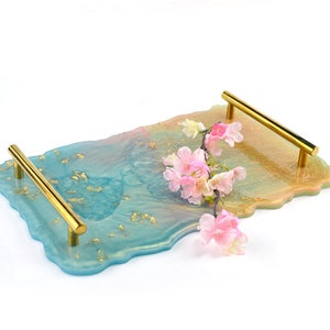 3 styles silicone coaster mold-Rectangle fruit plate resin molds-Resin jewelry desktop DIY-Silicone table mat mold-Silicon tea tray mold