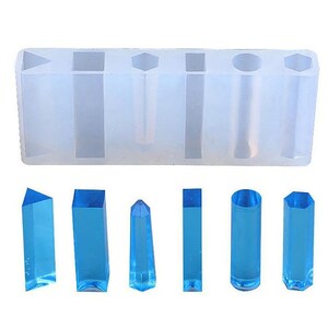 New Silicone Mold Pendant cylinder mold Resin Mold Molds Silicone Moulds Epoxy Diy Pendant Jewelry Making Craft Moulds