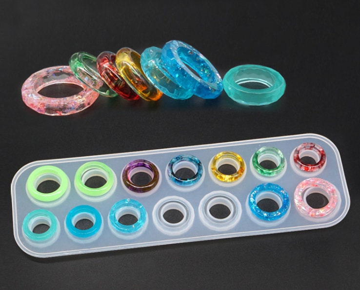Silicone Ring Mold DIY Making Resin Ring Molds Resin Jewelry Etsy