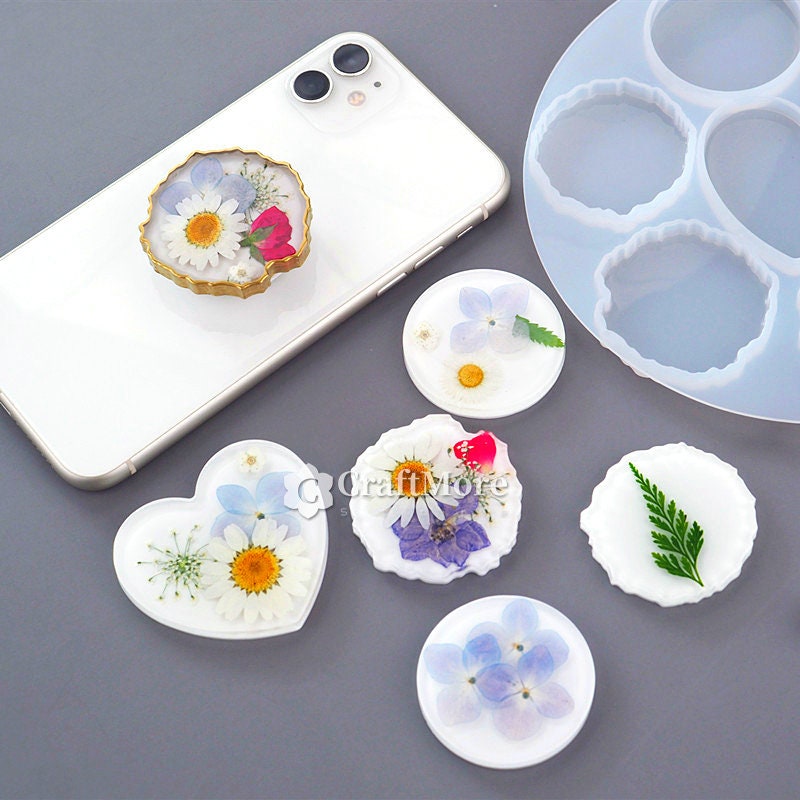 Irregular Round Mobile Phone Holder Moldsilicone Mobile Phone Etsy