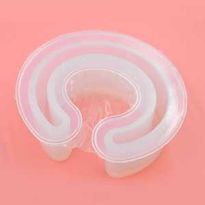 C shape bangle Silicone Mold for diy - wide-brimmed bracelet epoxy resin mold - wristband crafts - for Jewelry Making - craft supplies