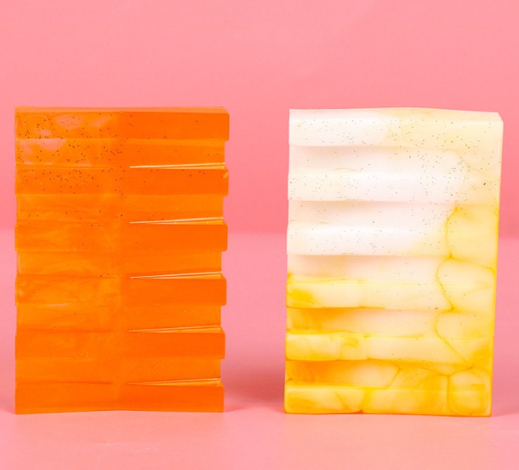 5 Styles Soap Dish Silicone Mold Stripe Shape Soap Tray Box Etsy