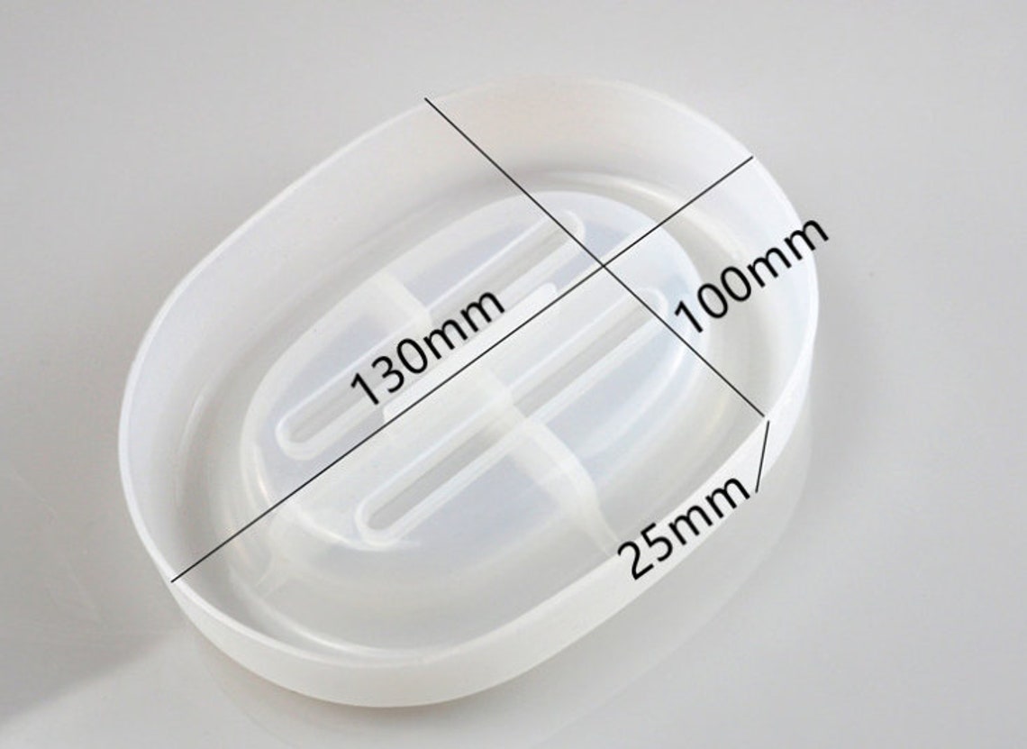Silicone soap dish mold3 styles Soap tray resin moldsSilicon Etsy