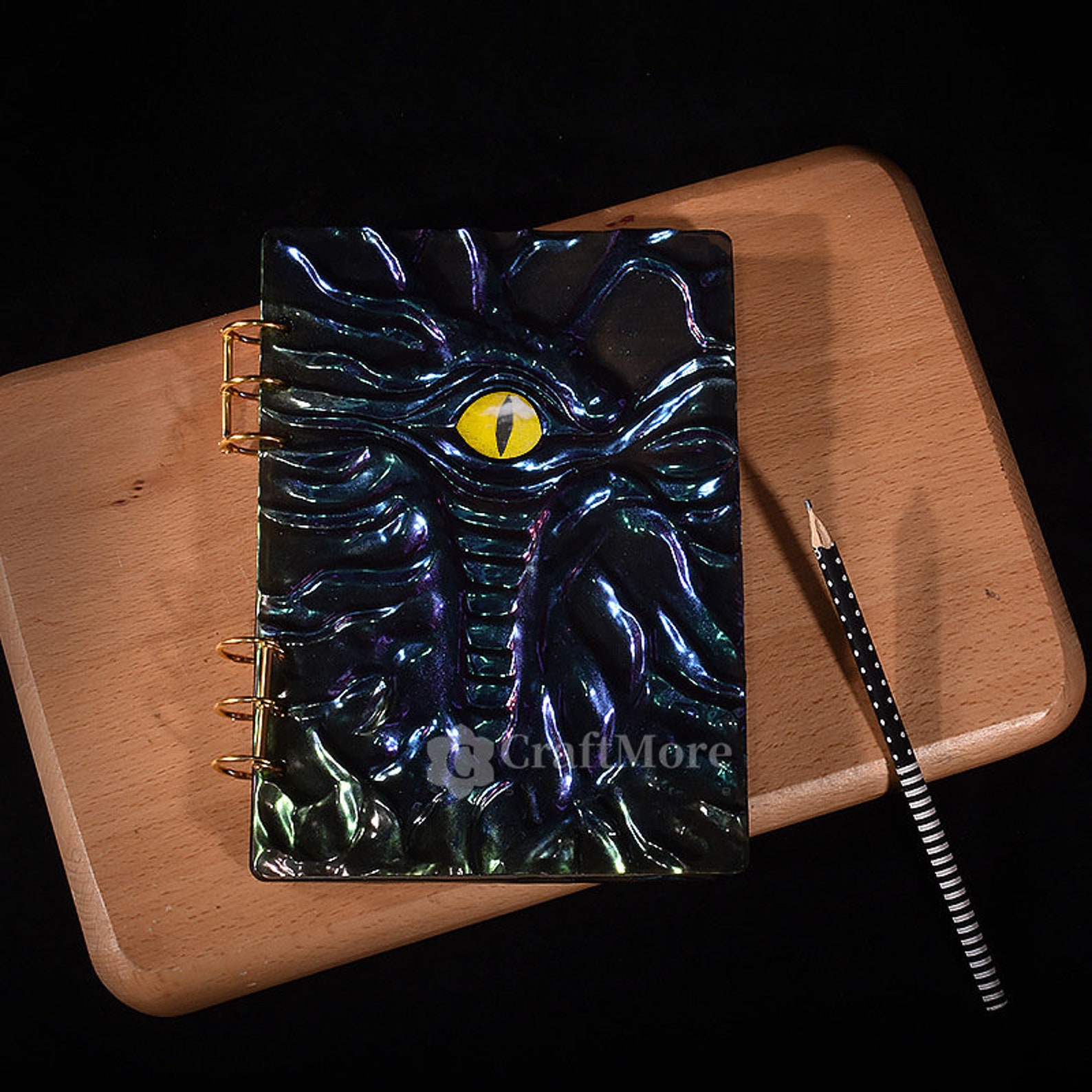 Cthulhu Style Demon Eyes Notebook Cover Mold-silicone Notebook Cover ...