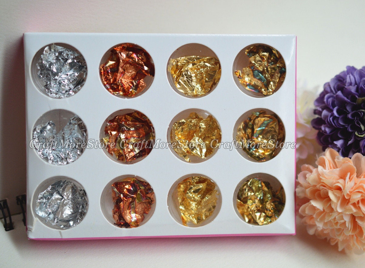 Gold Foil Paper DIY Handmade Glue K Gold Foil Paper Color Etsy