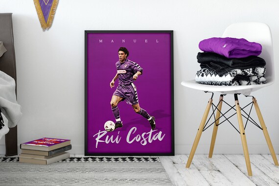 Manuel Rui Costa Poster, Fiorentina Posters, Fiorentina Prints, Football  Posters, Football Prints, Rui Costa Poster, Rui Costa Print