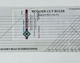 Wonder Cut Ruler by Quilter's Rule