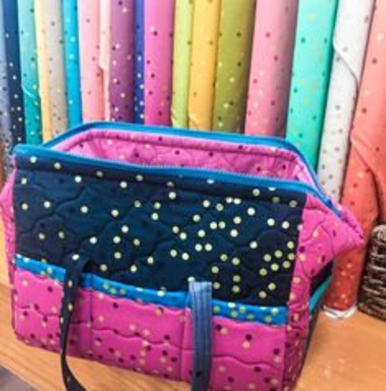 The Boxy Tote by Quilts Illustrated Pattern Etsy