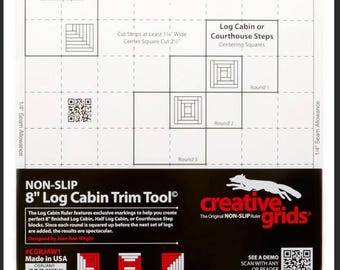 Curvy Log Cabin Trim Tool Ruler
