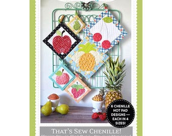 Kimberbell That's Sew Chenille! (Fruit Stand Hot Pads-Sewing Version)