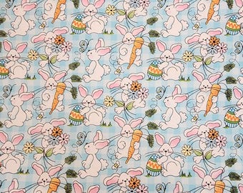 Bunny fun Cotton Fabric by Fabric Traditions