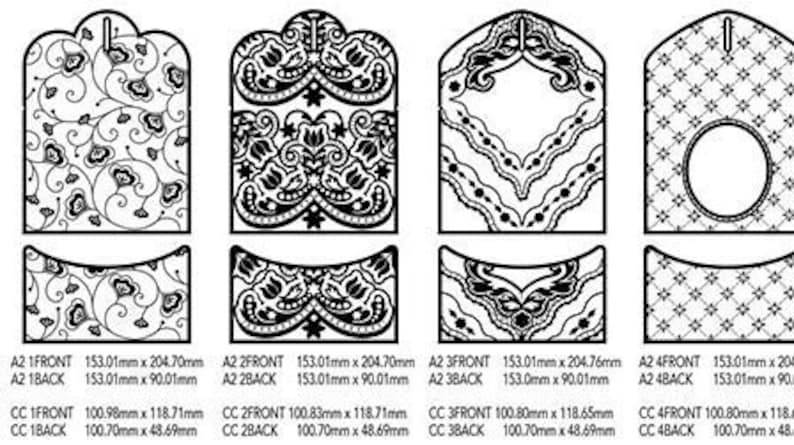 Vintage Lace Card Holder by Hope Yoder In the hoop Embroidery Collection