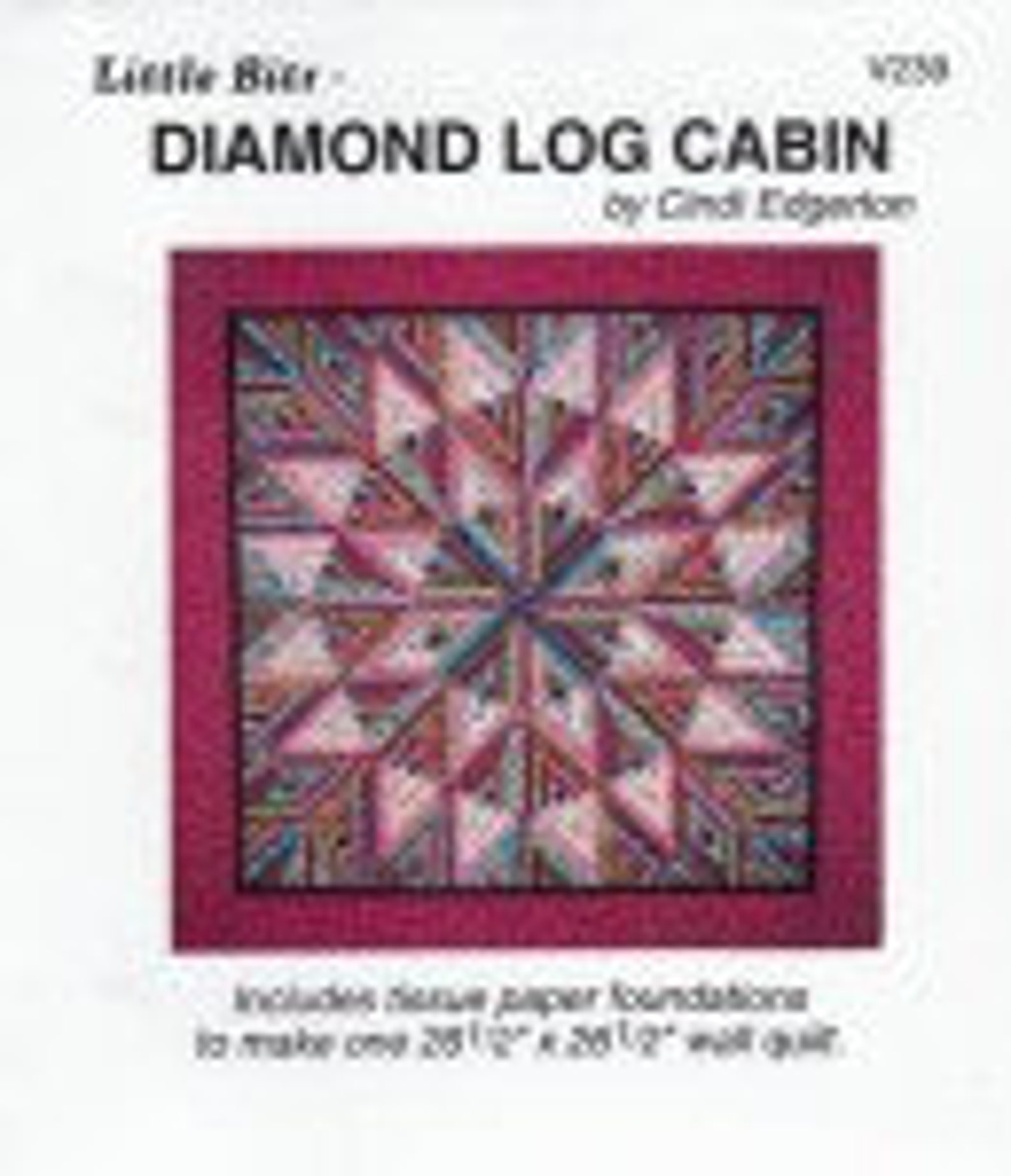 Diamond Log Cabin - Etsy