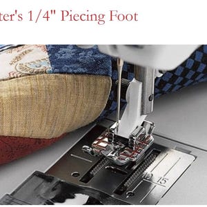 Quilter's 1/4" Piecing Foot Husqvarna Viking #920455096