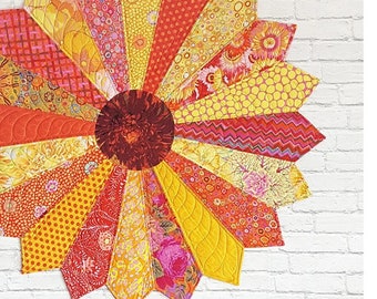 Lazy Daisy Quilt Quilting Pattern by Sewn Wyoming