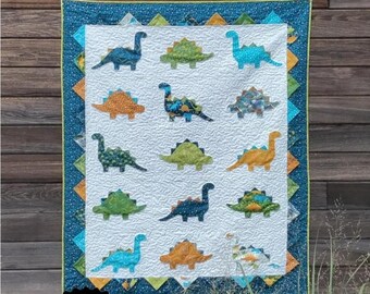 Dino Roar Quilt Pattern