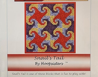 Snail's Trail Machine Embroidery CD by Hoopsisters