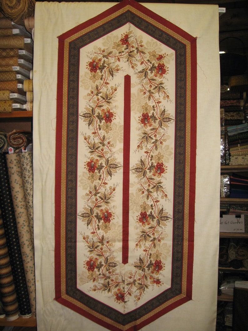 The Original Easy Striped Table Runner by Karen Montgomery - Etsy
