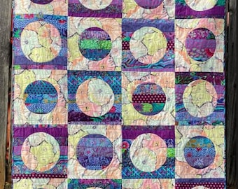 Shapes in a square Quilt Pattern by Anything But Boring
