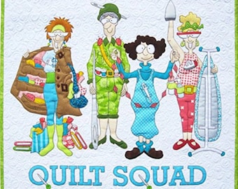 Quilt Squad Pattern by Amy Bradley Designs #ABD270