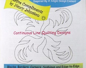 Tropical Breeze Continous Line Quilting Designs