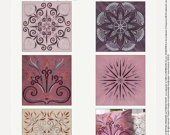 Husqvarna Viking Thread Velvet Decor II Machine Embroidery Multi format CD
