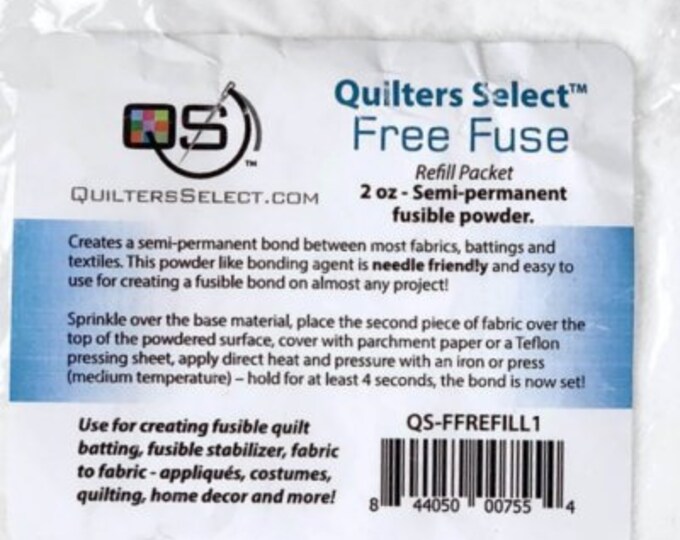 Quilters Select Free Fuse Powder 2 Oz. Dispenser by Alex Etsy