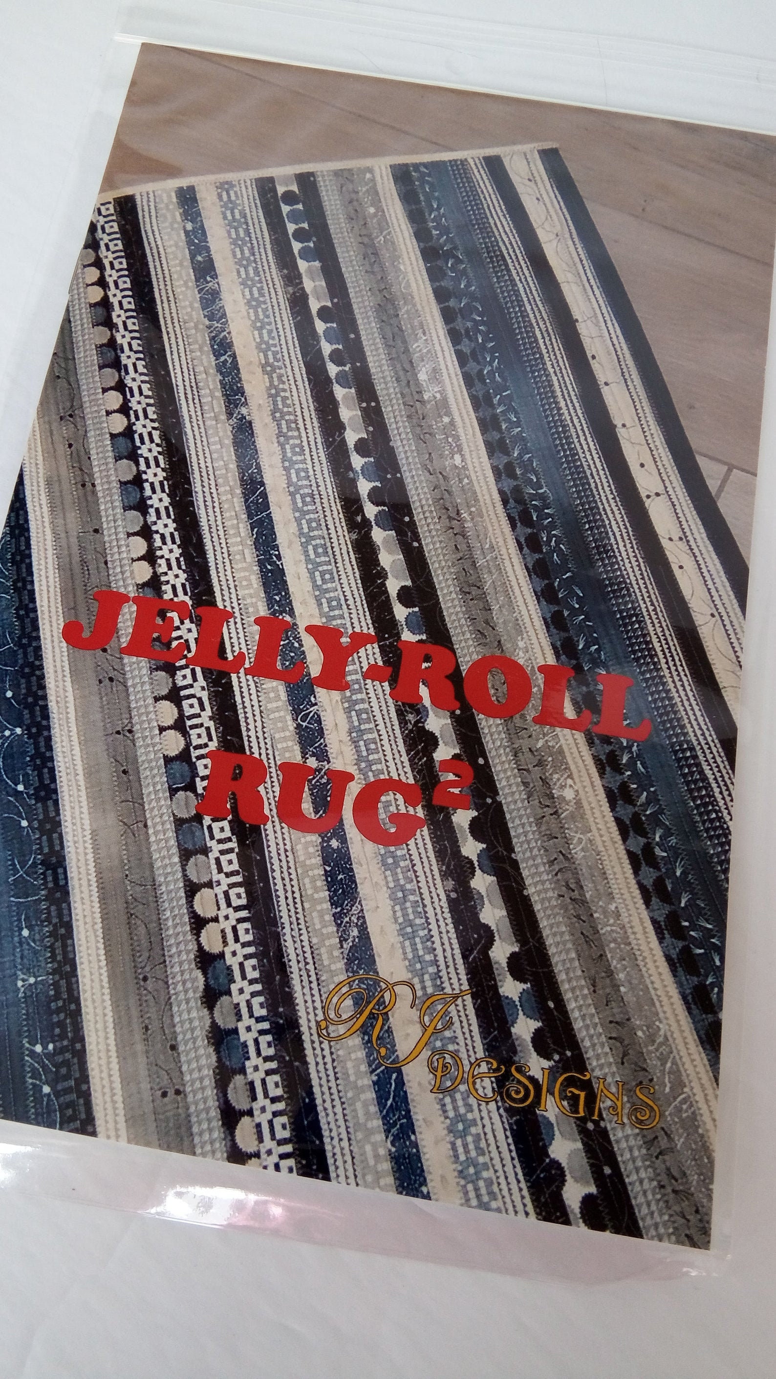 Jelly Roll Rug Pattern de RJ Designs Rectangle Etsy