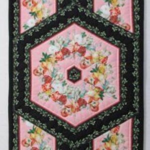 The Original Easy Striped Table Runner by Karen Montgomery - Etsy