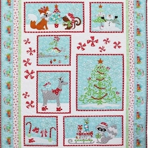 Frosty's Wonderland Laser Precut-Prefused- Quilt Kit