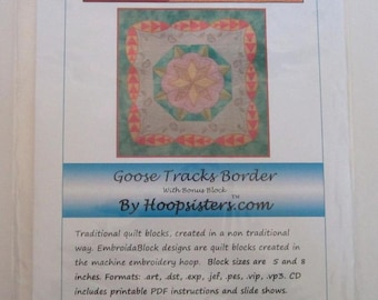 Goose Tracks Border with Bonus Block CD Multi format-by Hoopsisters