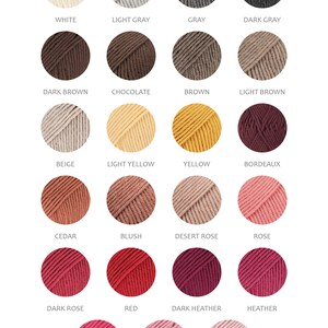 Drops Alpaca Color Chart 1